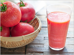 トマトジュースに含まれる抗菌ペプチドが腸チフスを予防する